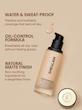 فونداسیون (کرم پودر) مات و تنفس‌پذیر شیگلم مدل Complexion Pro Long Lasting Breathable Matte Foundation