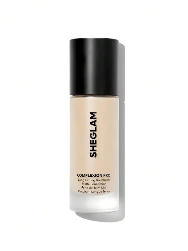 فونداسیون (کرم پودر) مات و تنفس‌پذیر شیگلم مدل Complexion Pro Long Lasting Breathable Matte Foundation