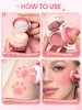 رژگونه استامپی پنجه گربه شیگلم مدل Cutie Paw Blush Stamp
