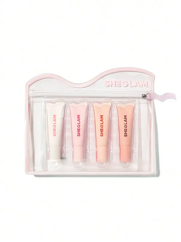 مراقبت از لب شیگلم مدل Crystal Glaze Moisturizing Lip Care Set