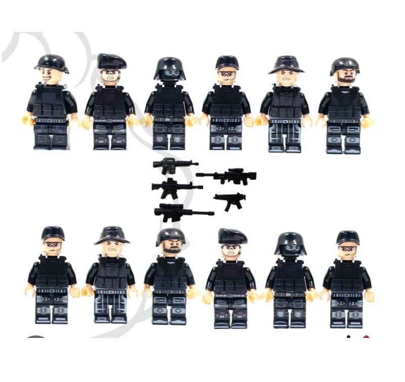 لگو مینی فیگور ۱۲عددی پلیس