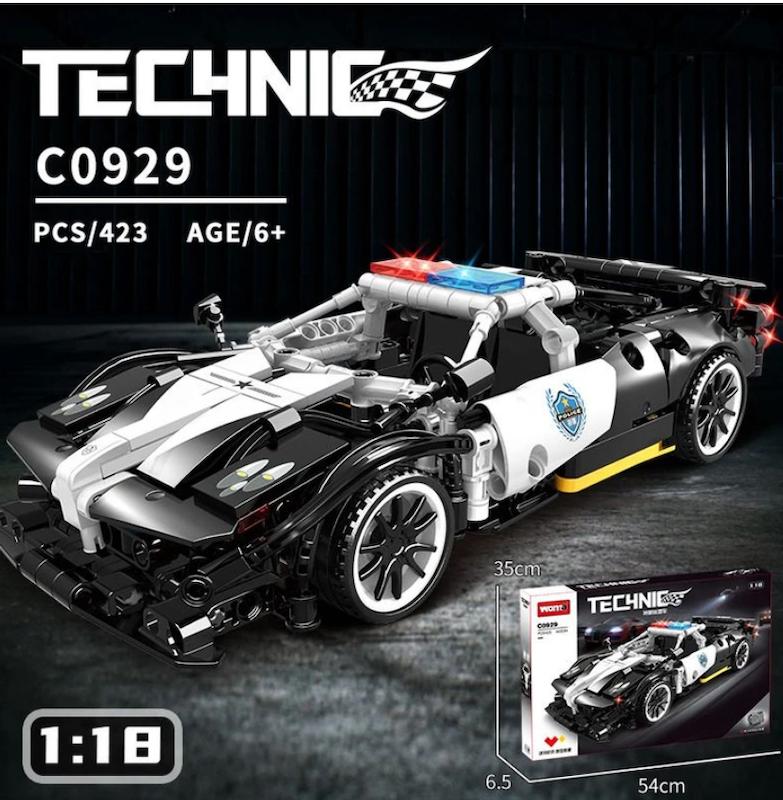 لگو ماشین پلیس عقبکش ۰۹۲۹