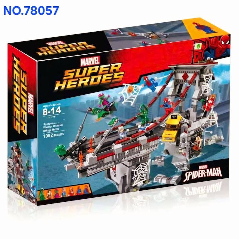 لگو اسپایدرمن ۱۰۹۲ قطعه کد ۷۸۰۵۷