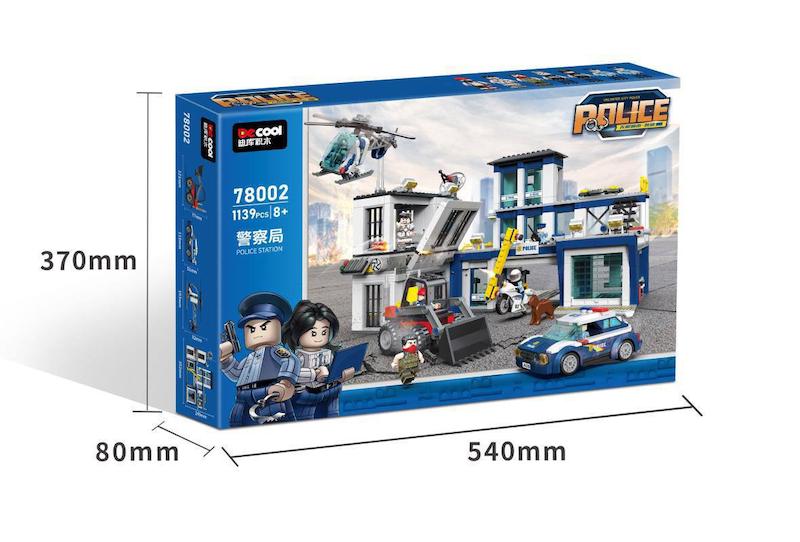 لگو ایستگاه پلیس  ۱۱۳۹ قطعه کد ۷۸۰۰۲ Code 78002