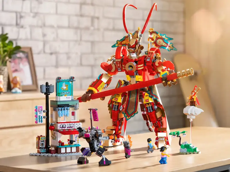 لگو ربات جنگجوی پادشاه میمون | LEGO Monkey King Warrior Mech  - کد ۱۱۵۴۵