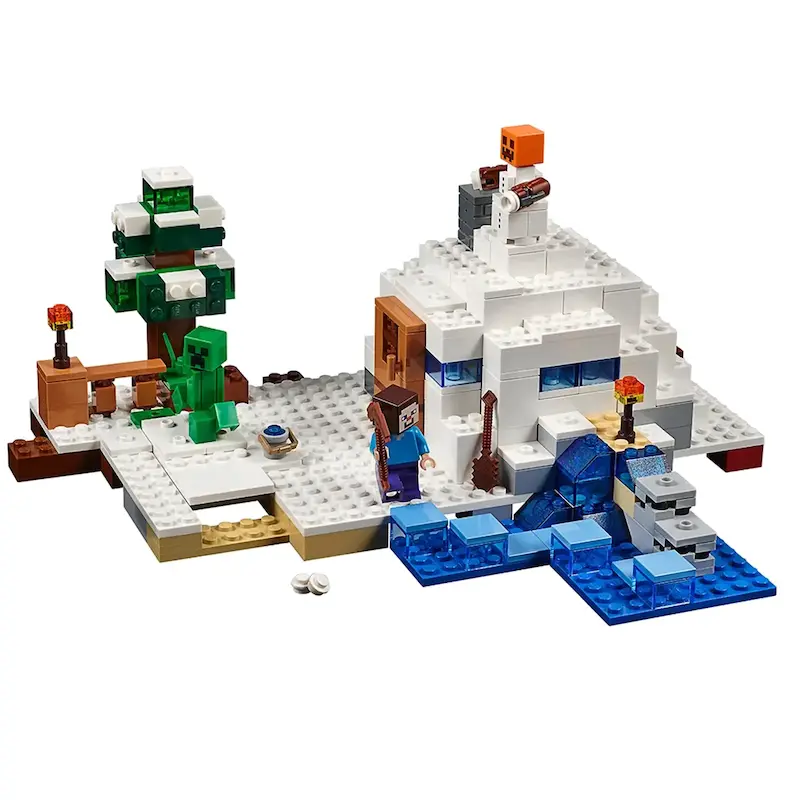 لگو پناهگاه برفی | LEGO The Snow Hideout - کد ۱۰۳۹۱