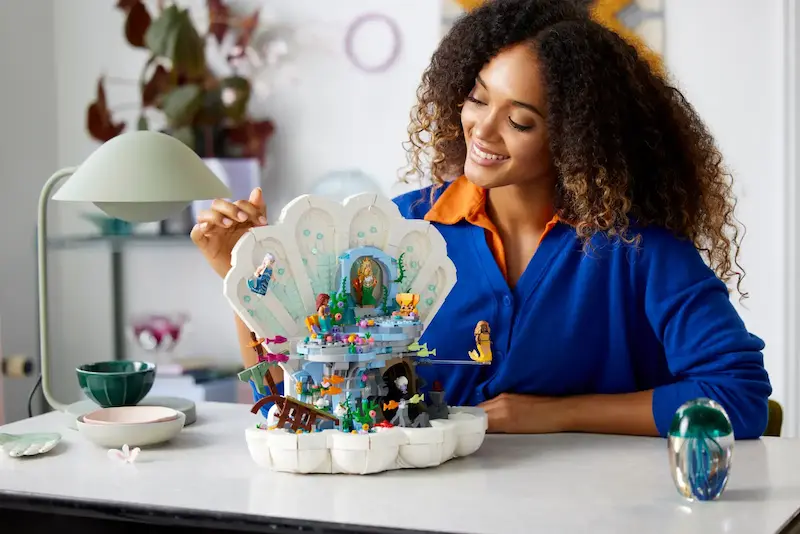 لگو صدف سلطنتی پری دریایی  The Little Mermaid Royal Clamshell - کد ۱۱۸۰۸
