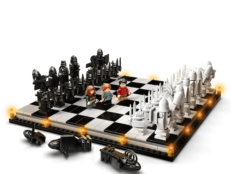 لگو هری پاتر مدل شطرنج جادویی هاگوارتز Hogwarts Wizard’s Chess - کد ۶۰۱۴۲