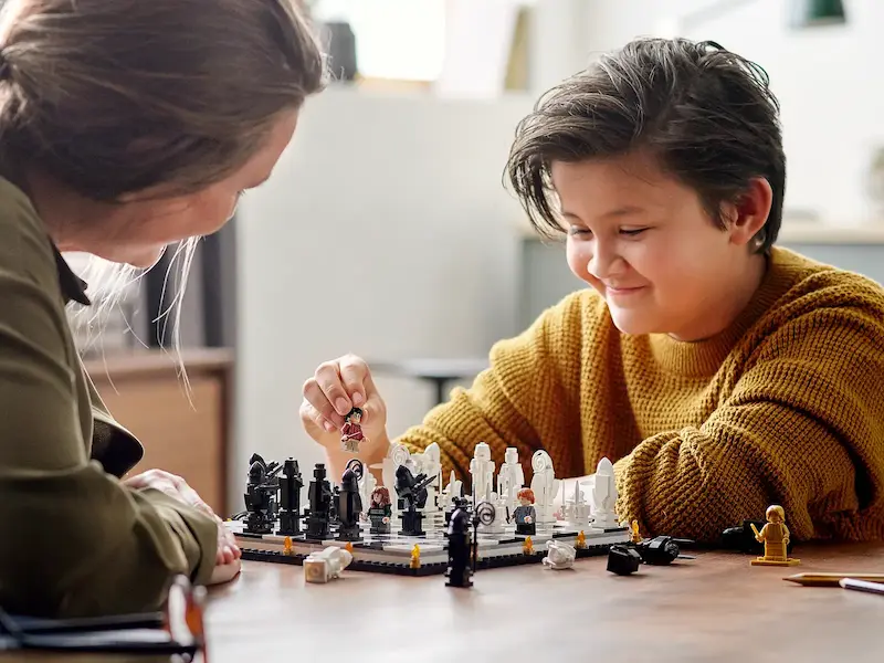 لگو هری پاتر مدل شطرنج جادویی هاگوارتز Hogwarts Wizard’s Chess - کد ۶۰۱۴۲