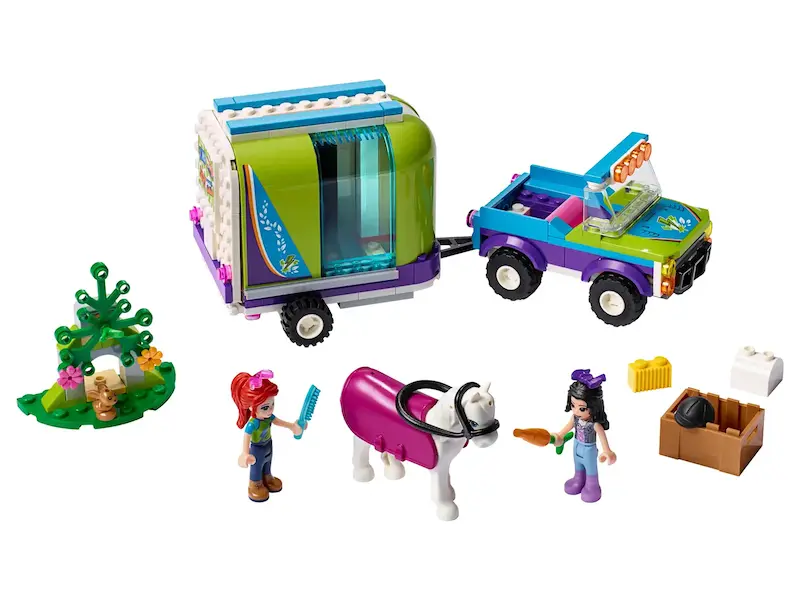 لگو تریلر اسب‌سواری میا Mia's Horse Trailer  - کد 11377
