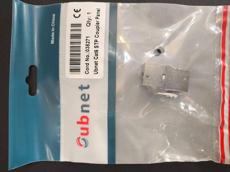 کوپلر کیستون شیلددار  CAT6A STP