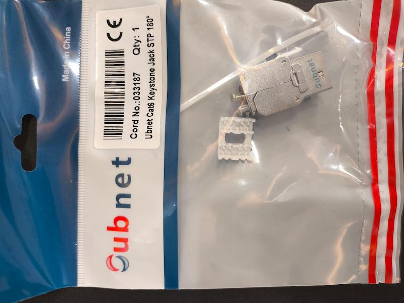 کیستون شبکه شیلددار پانچی  CAT6 STP