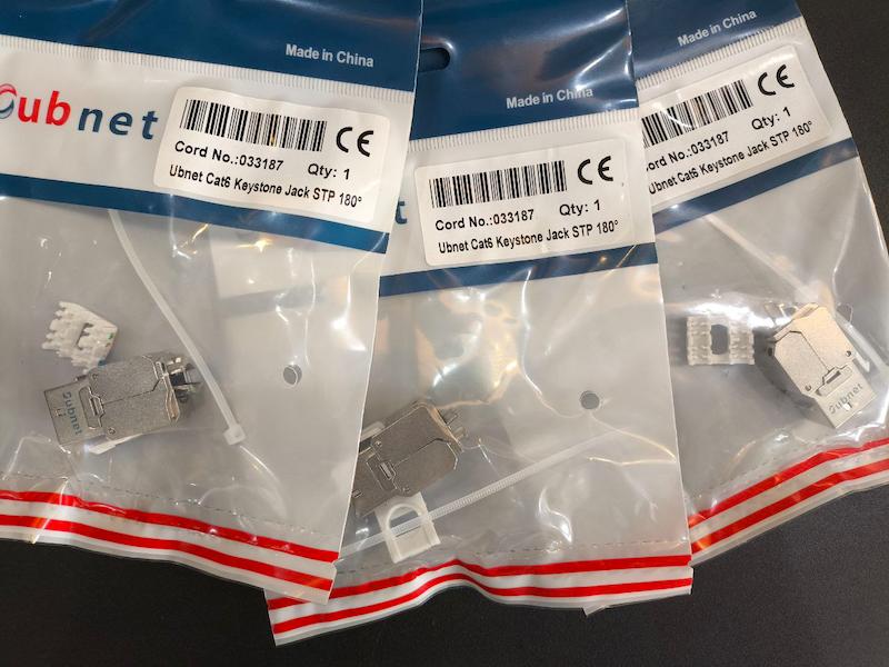 کیستون شبکه شیلددار پانچی  CAT6 STP