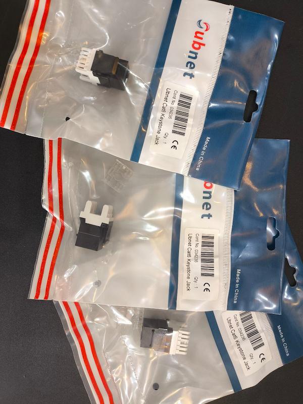 کیستون شبکه پانچی  CAT6 UTP 