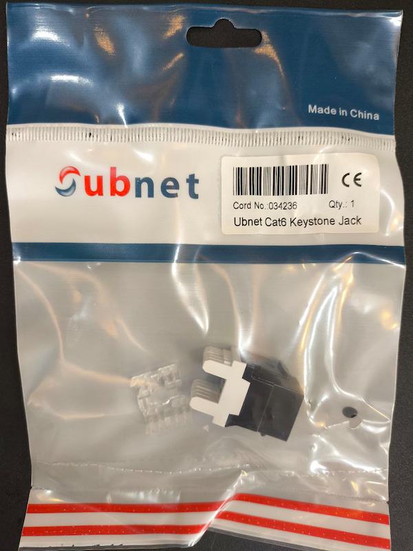 کیستون شبکه پانچی  CAT6 UTP 