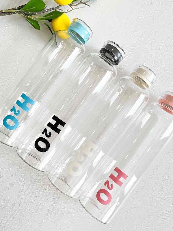 بطری پیرکس وارداتی H2O (1000میل)