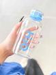 بطری پیرکس وارداتی H2O (1000میل)
