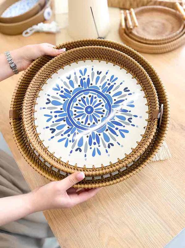 سینی چای  گرد عربی