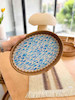 سینی چای ماهی بیضی