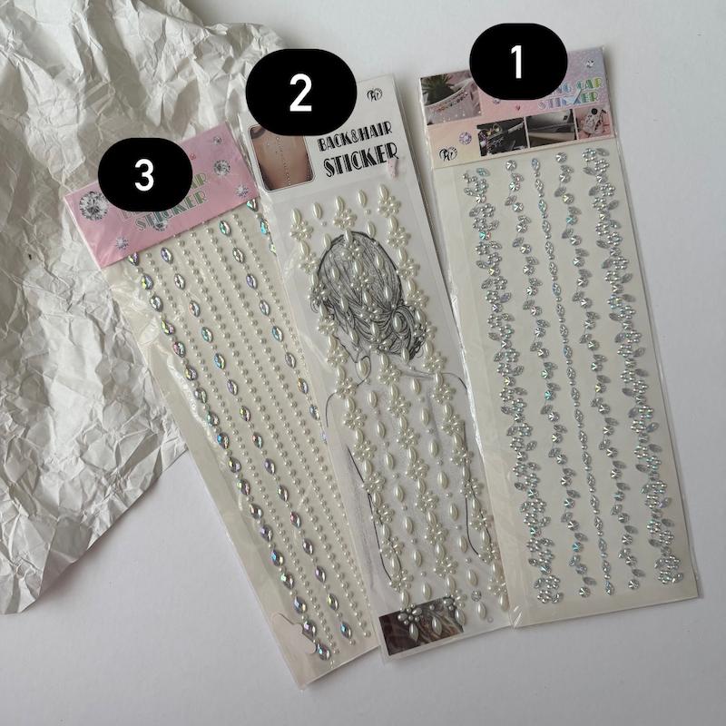 کریستال چسبی هفت رنگ