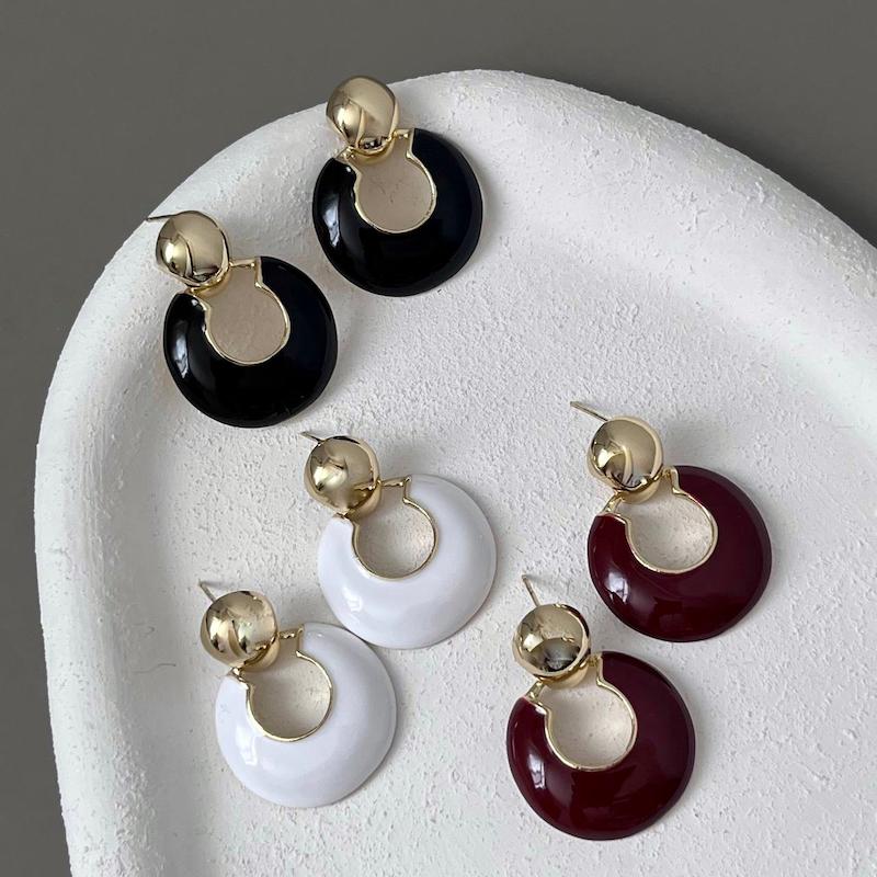 گوشواره میناکاری