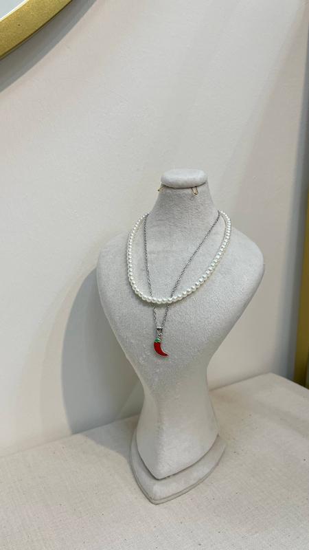 گردنبند دولاین پینترستی🎀🫶🏻🌶️