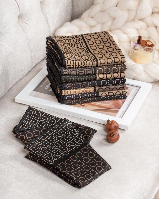 روسری کشمیر دستدوز کد 105