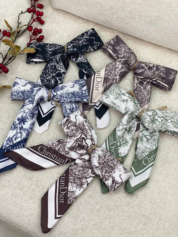 مینی اسکارف کریستین دیور لمه دار کد 118