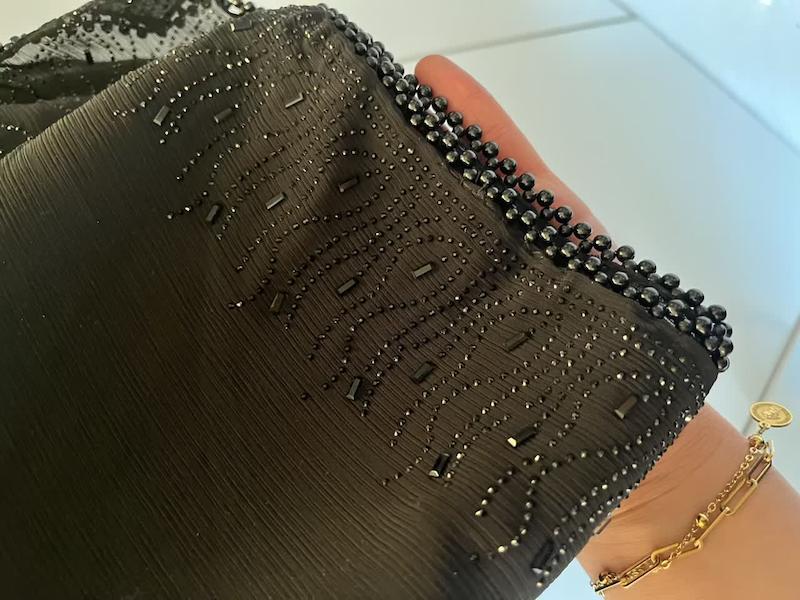 روسری نگینی مجلسی قیمت مناسب