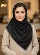 روسری مشکی دور دانتل مناسب محرم