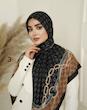 روسری گوچی طرح زنجیری توییل ابریشم 