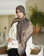 روسری گوچی طرح زنجیری توییل ابریشم 