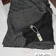 شال نخ ابریشم تمام لمه وارداتی ساده کد 145