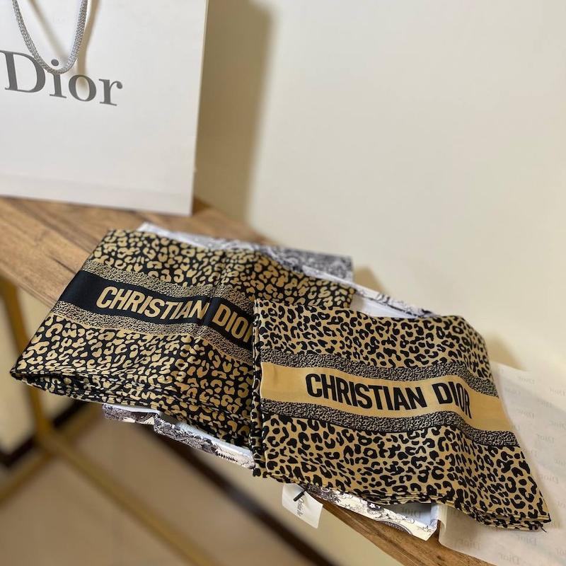 شال ابریشم سیلک پلنگی دیور وارداتی کد 245