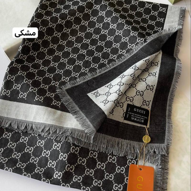 شال نخ کشمیر دوریش وارداتی گوچی کد 010