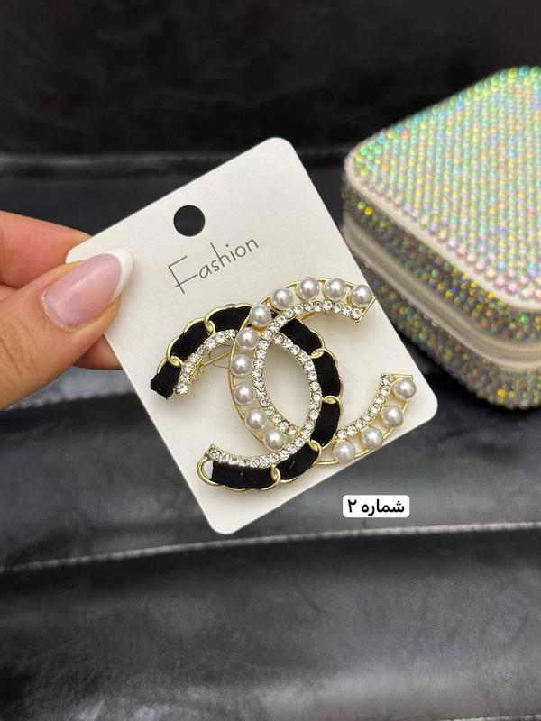 سنجاق سینه شنل  | Chanel کد 546