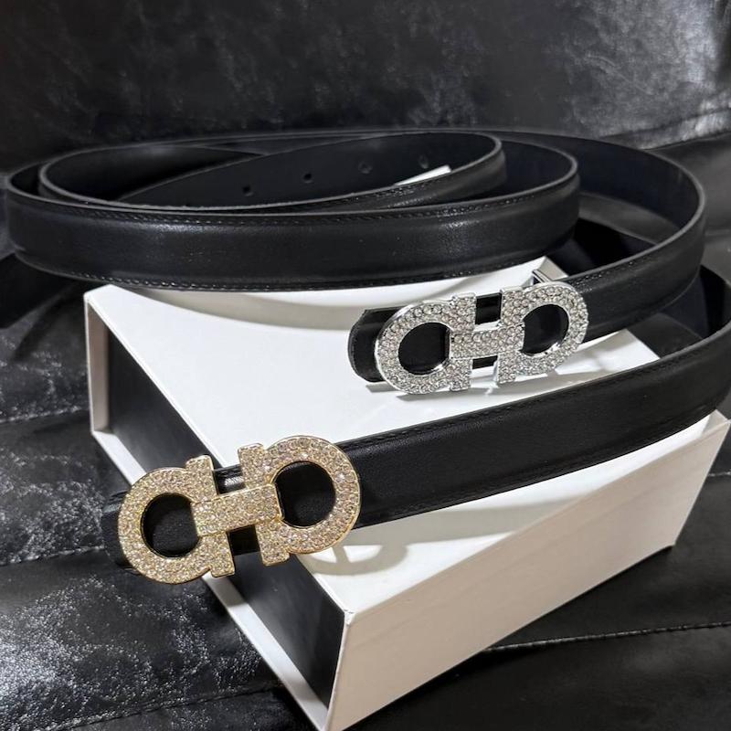 کمربند فرگامو 2.5 سانت کد 607