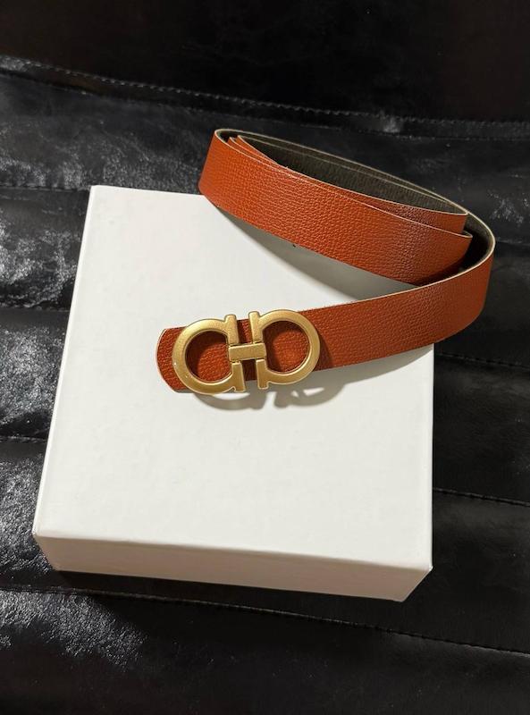 کمربند فرگامو 2.5 سانت کد 609