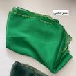 شال نخ حریر دور پولکی وارداتی کد 458
