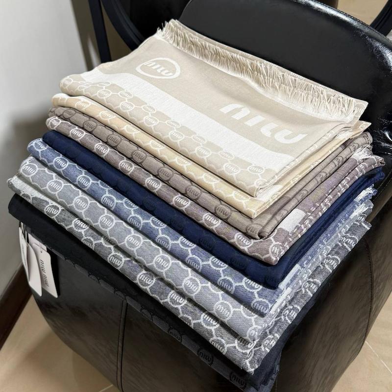 شال کشمیر وارداتی میومیو Miu Miu کد 648