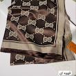 شال کشمیر ابریشم لمه وارداتی گوچی درشت کد 045