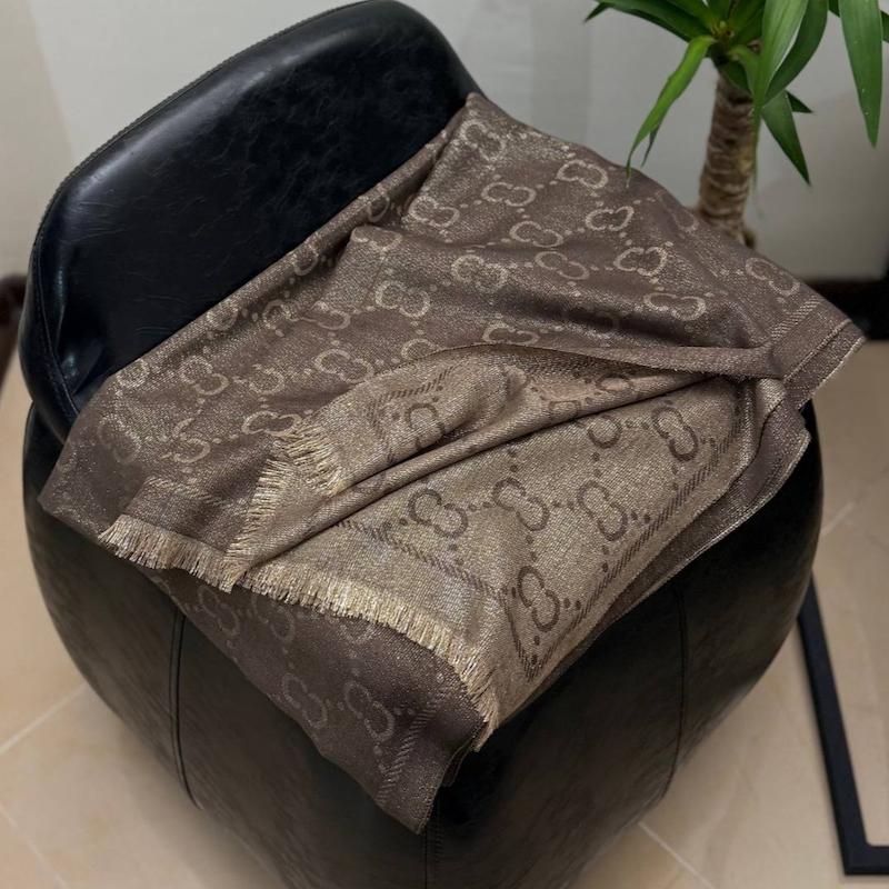 شال کشمیر ابریشم لمه کد 732