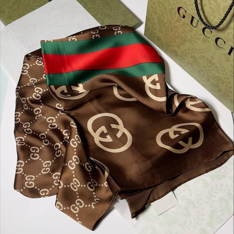 شال ابریشم سیلک گوچی وارداتی کد051