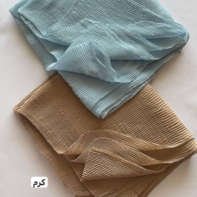 شال پیلیسه سوپر نخ ساده کد 063