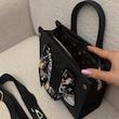 کیف دستی دوشی زنانه ال وی گلدوزی کد 857
