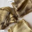 شال پیلیسه ابریشم وارداتی طرح ساده کد 075