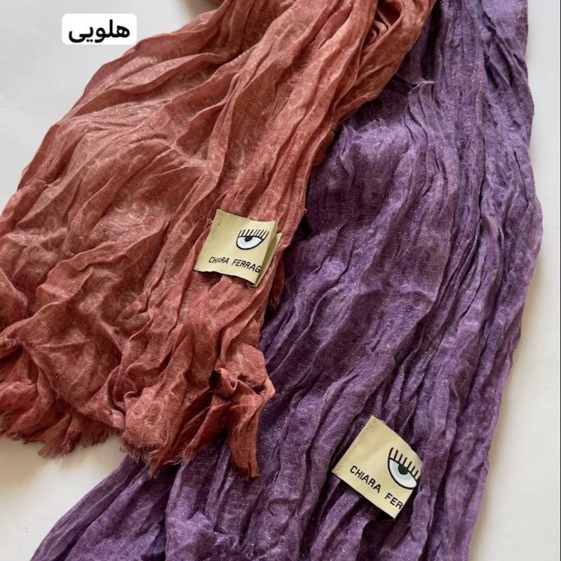 شال نخی چروک وارداتی کیارا کد 087