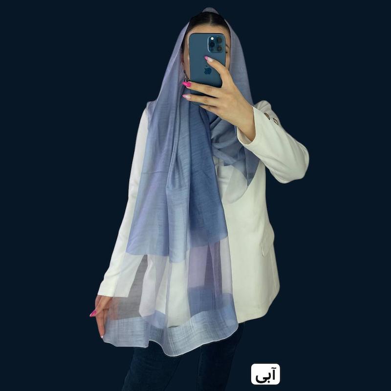 شال ویسکوز طیفی کد 092