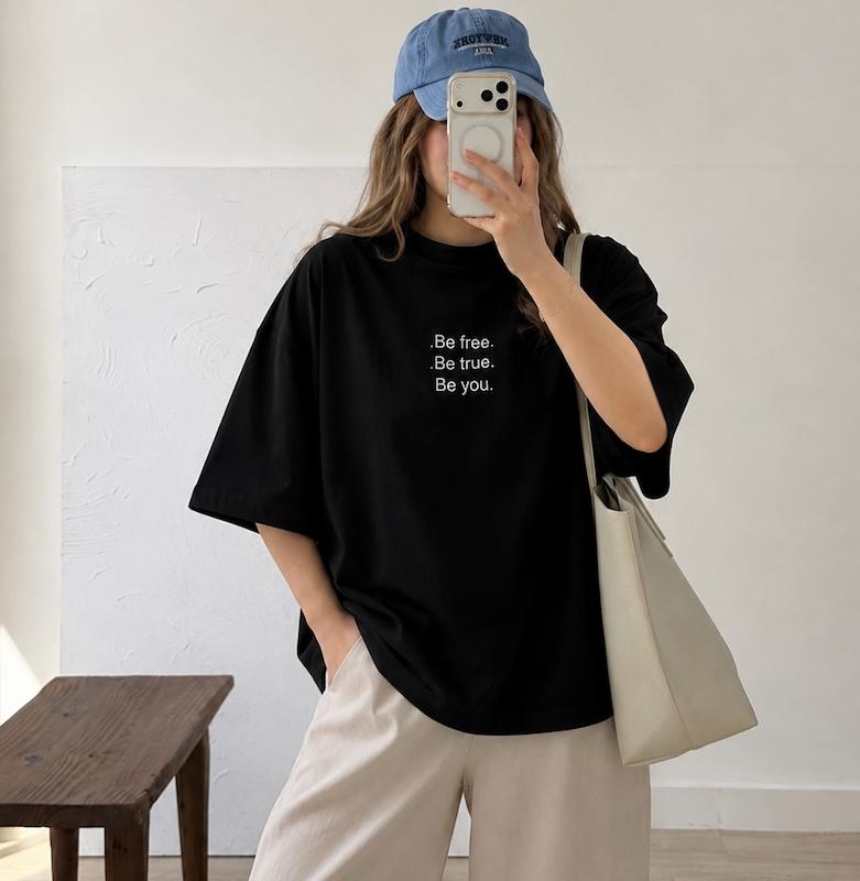 تیشرت باکسی be free