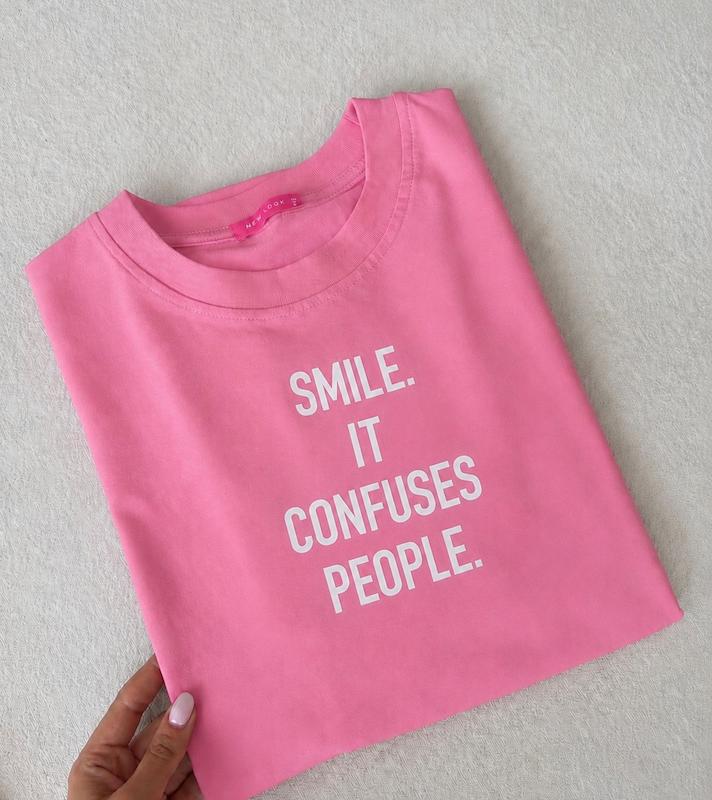 تیشرت باکسی smile